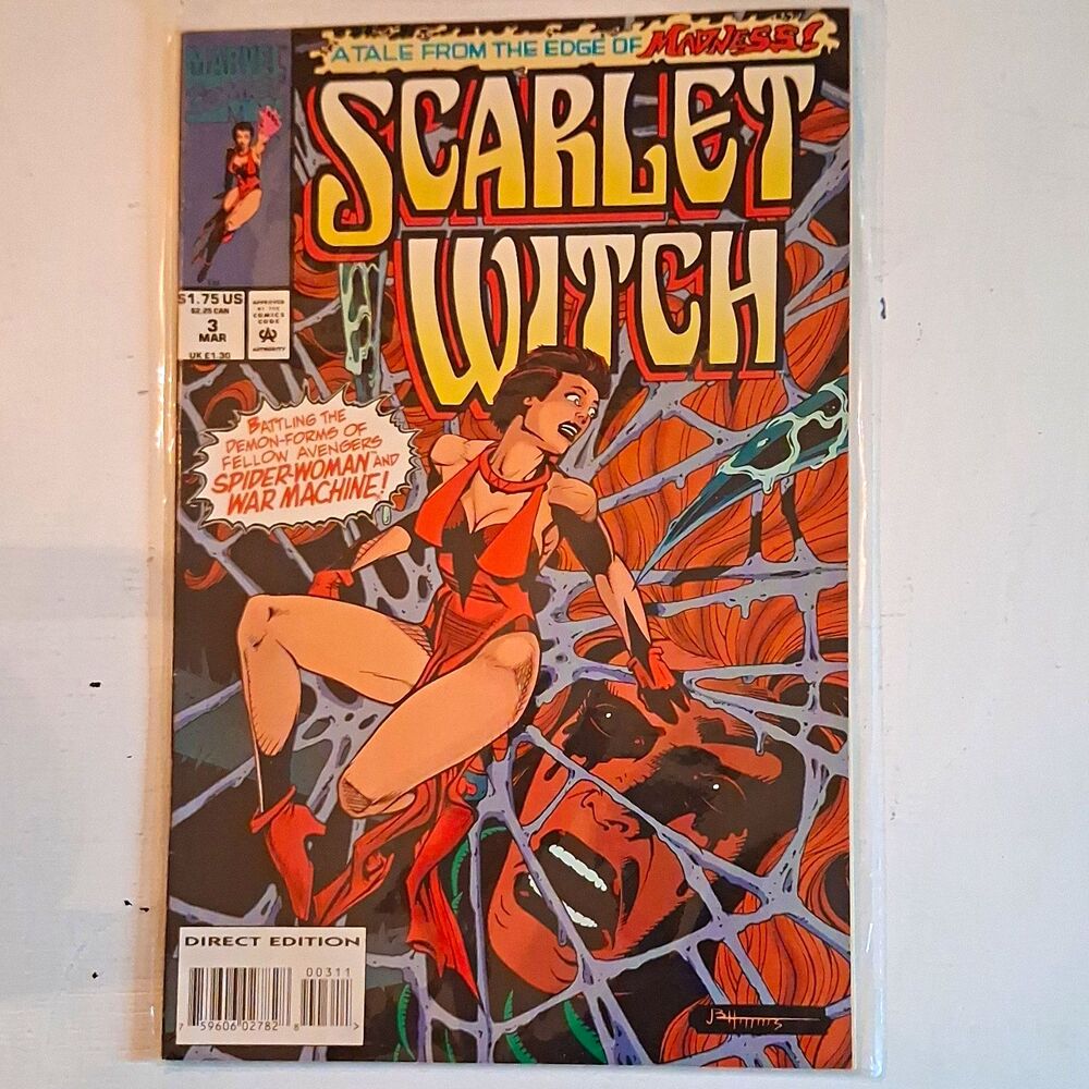 Marvel Comics Scarlet Witch #3 (1994) Direct Edition Stan Lee